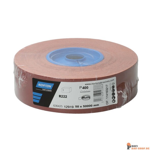 nortonschleifmittel/NORTON_schleifmittel_63642512919 Regular Rolls Norton R222 50.00x50m GRIT 400_137737